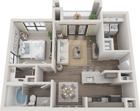 A1B Floorplan